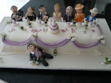 Wedding Cakes Gwynedd north wales Top Table Wedding Cake