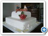 Wedding Cakes Gwynedd north wales, abersoch - weddingboat_medium
